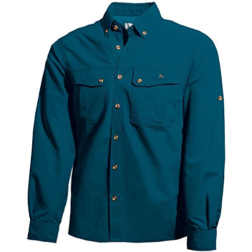 ViaVesto Herrenhemd Senhor Cabral, 54/54 Herren, Petrol Cover