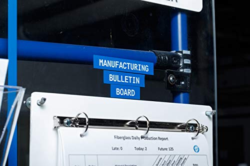 Brady Mc1-1000-595-Bl-Wt, 131594 Indoor/Outdoor Label, 3 Cartridges Of 25 Feet #TOP2