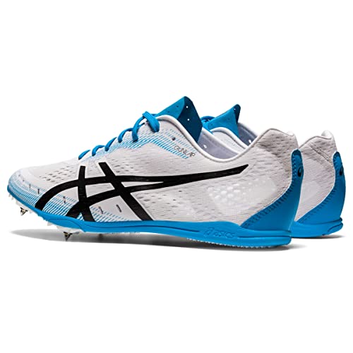 Asics Unisex Gun Lap 2 Track & Field Shoes, 11, White/Black #TOP2