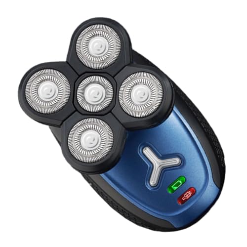 FOYTOKI Electric Shaver for Men Women 5-Head Electric Razor Rechargeable Water Washable Fast Charging for Travel