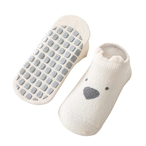 QandSweet Baby Toddler Non-skid Socks Little Girls Cute Cartoon Floor Socks 8-36M