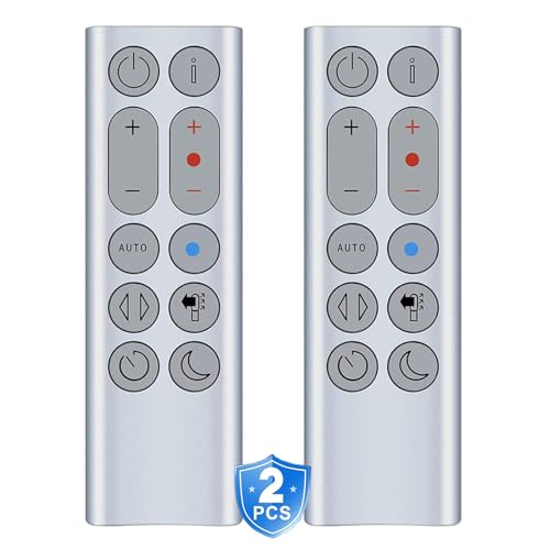 Replacement Fan Remote Control fit for Dyson Hot + Cool Heater Fan Air Purifying/Heater HP04 HP05 HP06 HP07 HP09 (Without Battery)