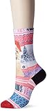 Stance Women's Tinsel Tina Socks,Medium,Red