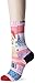 Stance Women's Tinsel Tina Socks,Medium,Red