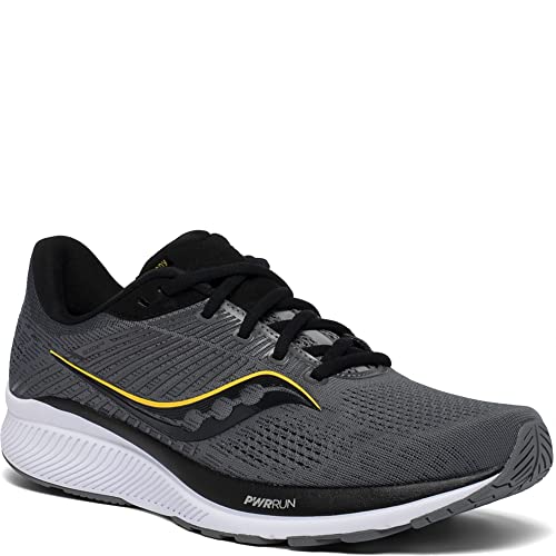 Saucony Men's Guide 14 Running Shoe, Charcoal/Gold, 11 #TOP4
