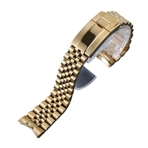 Sangle acier inoxydable 20mm or pour sublimer votre montre au quotidien