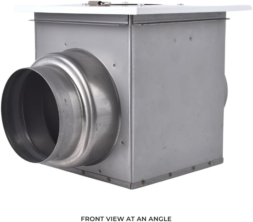 VENTS-US DLT-454 Universal Dryer Duct Lint Trap – Corrosion-Resistant Steel, Improves Drying Efficiency, Prevents Lint Build-Up, & Prevents Dryer Fires – Fits 4” & 5” Dryer Vents
