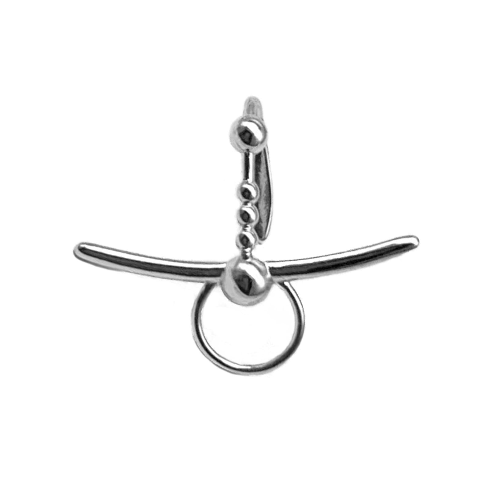 Hyclam Silver Fake Lip Ring Gold Lip Cuff Non Pierced Jewelry Faux Piercing Dangle Diamond