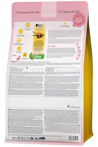 Happy Cat Young Kitten Land Geflügel, Arttypisch, 300 g