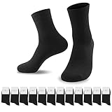 Robust & langlebig: Unsere Herrensocken enthalten 17% Nylon und sind damit verschleißfester und haltbarer als Socken von anderen Verkäufern.