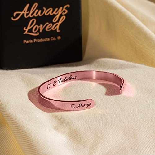 13 Year Old Girl Gift Ideas, Rose Gold Cuff Bracelet Teen Jewelry, Rose Gold Jewelry, Girl Jewelry, 13Th Birthday Decorations For Girls, 13Th Birthday Gifts For Girls, Teen Girl Gifts 13 Years Old Th #TOP4