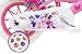 VELO Minie Bicicleta Infantil, Niños, Multicolor, 12 Pulgadas
