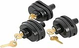 Santu Set of 3 Keyed Alike Trigger Gun Lock Universal Pistol