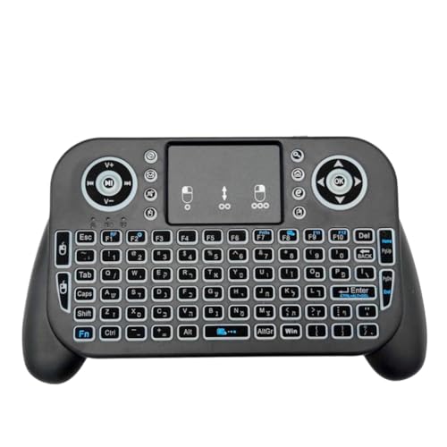 ���C�����X�L�[�{�[�h �^�b�`�p�b�h�t�� 7 �J���[�o�b�N���C�g Android TV �{�b�N�X TV HTPC PC �Ή�(Hebrew)