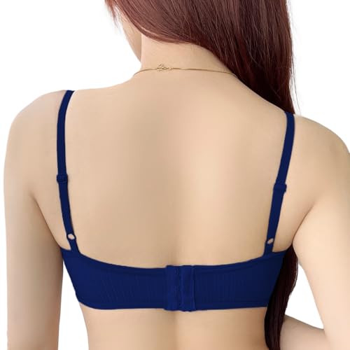 Image of Luella Everyday Removable Pad Cute Ribbon Bra & Wireless T-Shirt Bra for Women Daily Use /Fashionable Use