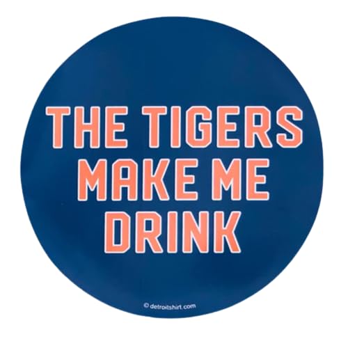 Autocollant Tigers Make Me Drink pour personnaliser votre ordinateur et auto