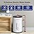 thermomate Tank Water Heater Electric, 10 Gallon Small Point of Use Hot Water Heater, 120 Volt 1500W Compact Residential Water Heater, Adjustable Thermostat, UL Listed (ES1000)