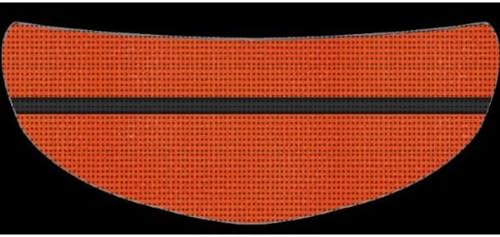 SkullSkins Removable Motorcycle Bike Helmet Visor Sticker - Basketball