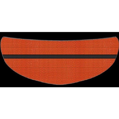 SkullSkins Removable Motorcycle Bike Helmet Visor Sticker - Basketball