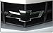 Front Bowtie Overlay Decal - 2010-2013 Camaro - (Color: Flat Black)