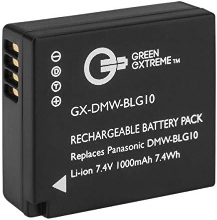 Green Extreme DMW-BLG10 Lithium-Ion Rechargeable Battery Pack (7.4V 1000mAh)