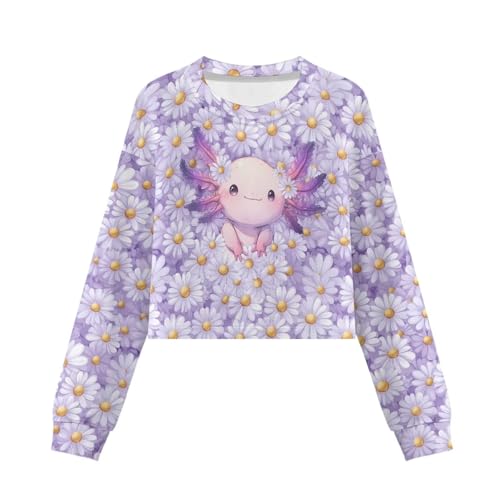 Ystardream Long Sleeve Shirts for Girls Crop Tops Toddler Girl Fall Winter Clothes4