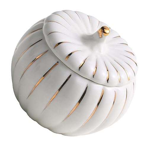 KICHOUSE 1pezzi Ciotola in Ceramica Con Coperchio Ciotola Decorativa Per Zuppa Contenitore Per Cibo