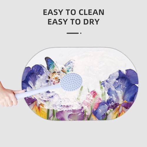 Tapis de bain en terre de diatomée super absorbant à séchage rapide