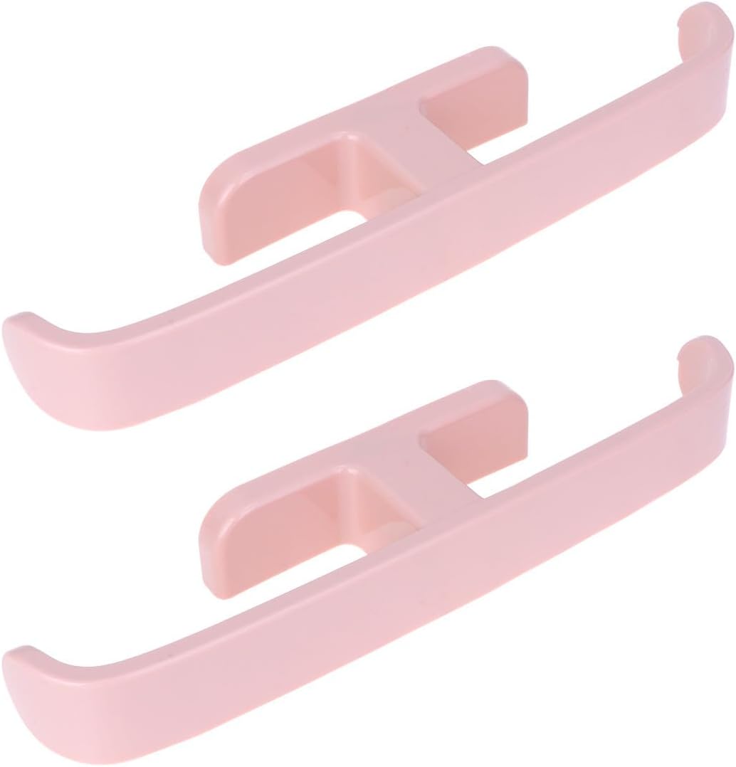 BESTOYARD 5pcs Wall Mounted Slippers Holder Sticky Shoe Hangers for Bathroom Hallway Plastic Organizer for Sneakers Flip-Flops Sandals Pink