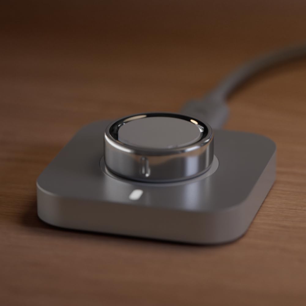 Oura Ring US8シルバー 充電ケーブル付き Amazon.co.jp: Ouraリング 第4世代 充電器 – グレー – サイズ11