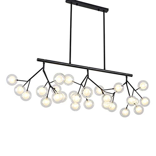 Plafonnier noir moderne pour une ambiance chaleureuse de ferme et de chambre