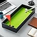 Baiyigs Golf Pen Desktop Games Set - Mini Funny Gifts for Golfers, Coworkers, Boss, for Dad from Wife Daughter Son, Office Desk Putting Practice Toy