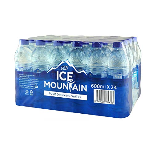 Ice Mountain Pure Drinking Water 24 x 600ml