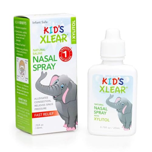 Xlear Kids Natural Saline Sinus Nasal Spray 22ml (0.75 Fl Oz)