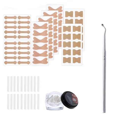 Image of 101 /102pcs Ingrown Toe Nail Remover, Toenail Corrector Strips and Ingrown Toenail Correction Tool, for Daily Nail Care and Post-Exercise Maintenance (101 PCS Brown)