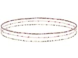 MINACHI Set of 3 Colorful Boho Beaded Belly Chains, Summer Handmade Waist Beads For Women
