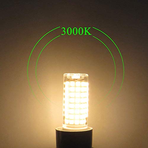 10W Ba15D Led Corn Light Bulbs(4 Pack)- 102 Leds 2835 Smd 1000Lm Dimmable Double Contact Bayonet Base Sewing Machine Bulb 120V Warm White 3000K Led Corn Bulb 70W Halogen Replacement Bulb #TOP5