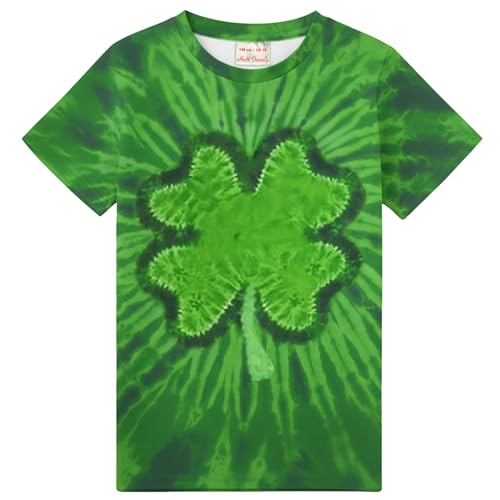 Image of Kids St. Patrick's Day Shirt Boys and Girls Green T-Shirt Clothing 4-12 Years