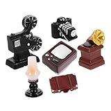 Giradischi delle bambole: utilizzo , decorazione paesaggistica, in per la decorazione paesaggi in miniatura, televisione delle bambole