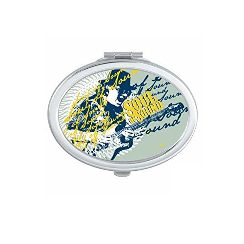 Miroir mignon pour offrir en cadeau aux passionnés de musique et d'art