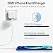 iPhone Fast Charger Plug and 2M Cable[Apple MFi Certified], 20W USB C Fast charger for iPhone 14 13 12 11 Pro Max/Mini/XS/XR/X/SE/8/iPad, iphone Charger Power Adapter with 2M USB C to Lightning Cable
