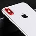 For iPhoneX Camera Lens Protector, Omio 2-Pack Aluminium Alloy Metal Camera Lens Protective Cover Hoop Ring Guard Circle Anti-Scratch For Apple iPhone X 10, 2 Packs