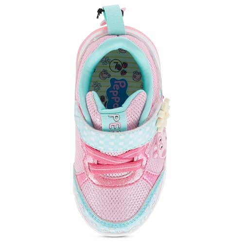 Peppa Pig Girls Lightup Sneakers Light up Low Top Athletic Shoes Light up Low Top Sneakers4