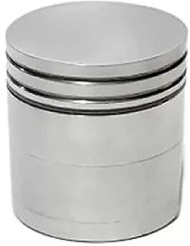 PUFF SMART Classic Metallic herb crushergrinder Size- Mini (Silver)-image-17