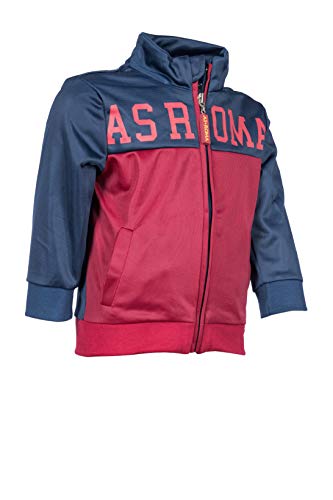 AS Roma Tuta Acetato Aperta con Zip, Abbigliamento...