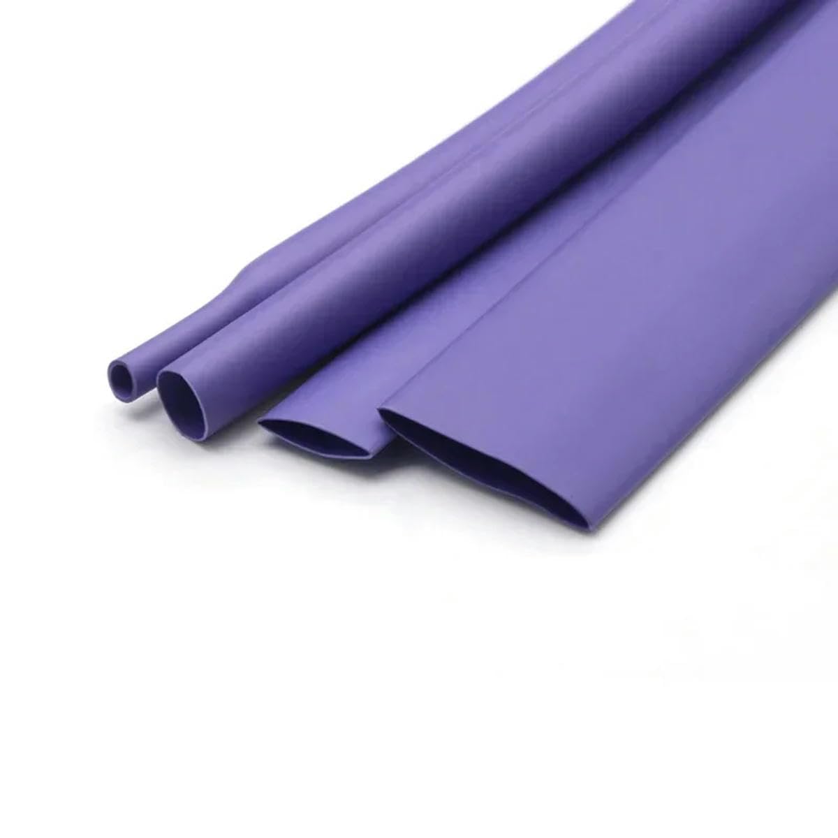 MeteSUO Gaine thermorétractable 2:1 Violet Diamètre 1 mm ~ 50 mm pour réparation de câbles DIY 10 mm-50 m