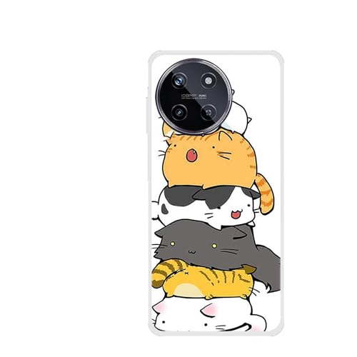 Lucyliy Realme 11 4G�P�[�X�ATPU�V���R�� Realme 11 4G�t�H���P�[�XJd-16�Ή�