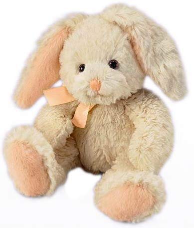 Russ Berrie Plush Toy Hippity Rabbit with Ribbon 19 cm 37397