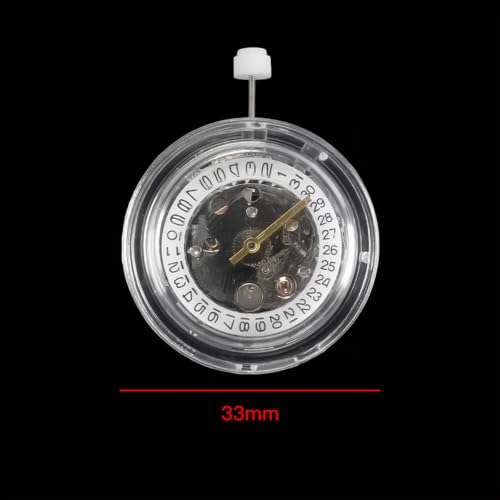 Durlo Automatisch 2813 horloge-uurwerk Handige metalen constructie Duurzame vervanging voor professionele reparateurs Kalender-uurwerk