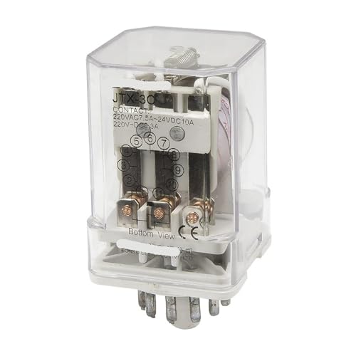 Relais électromagnétique multi-tension JTX-3C triphasé 380V et monophasé 220V
